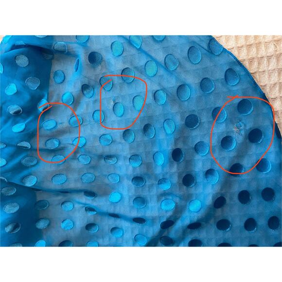 Rebecca Taylor Y2K Sweetheart Polka Dot Strapless Cocktail Blue Mini Dress 6 - Picture 3 of 14